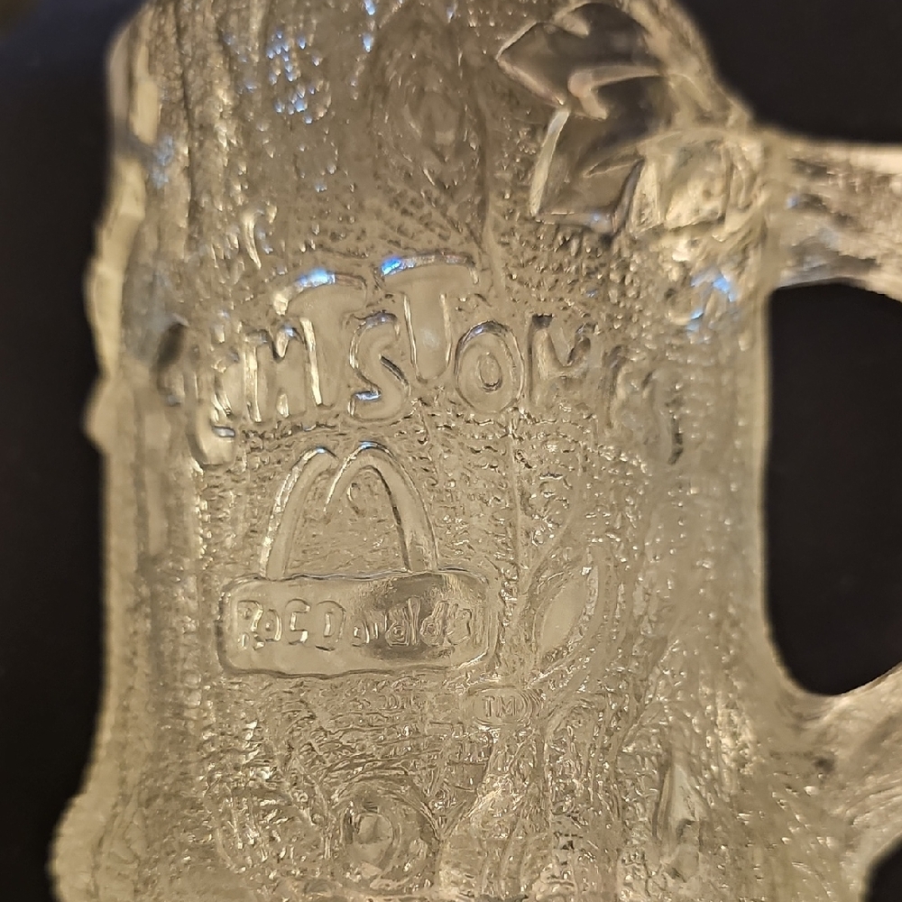 Flintstones McDonald's Glass Mug Set ( 2)